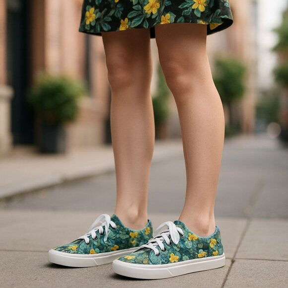 Tommy Bahama Shoes - NEW TOMMY BAHAMA Floral Canvas Sneakers with White Soles